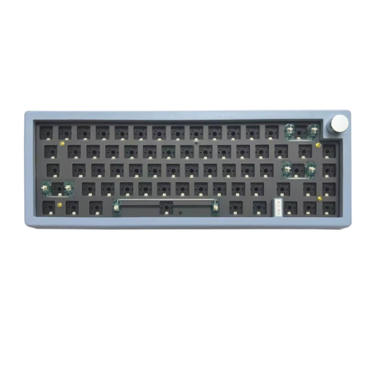 Hot Swappable Mechanical Keyboard Gasket Bluetooth 2.4G RGB Backlit Gasket Structure Keyboard 3 Mode Customized Keyboard