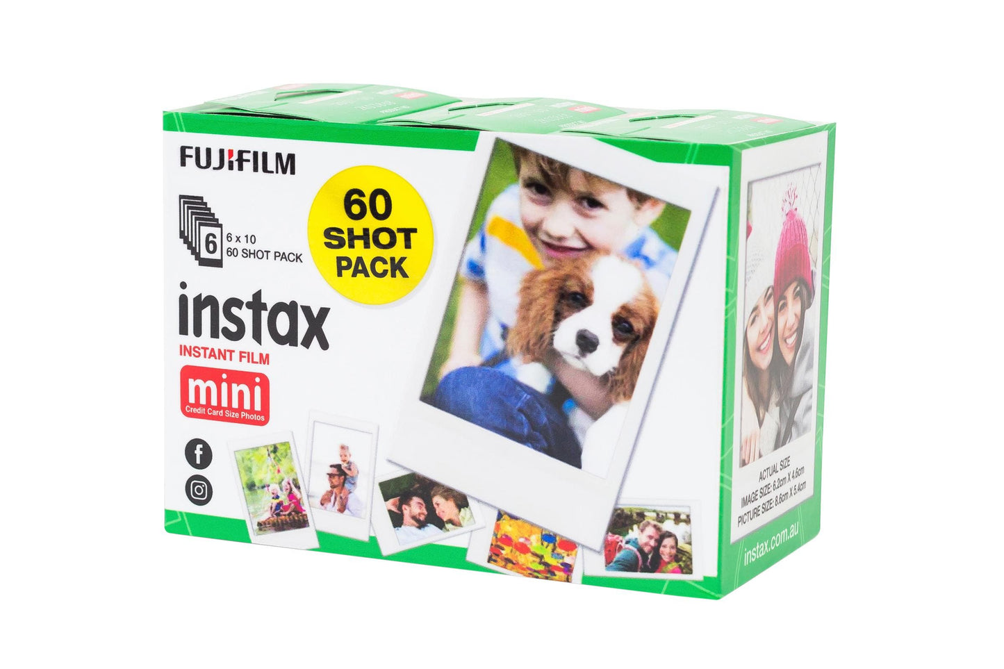 NNEKG Instax Mini Film 60Pk (87305)