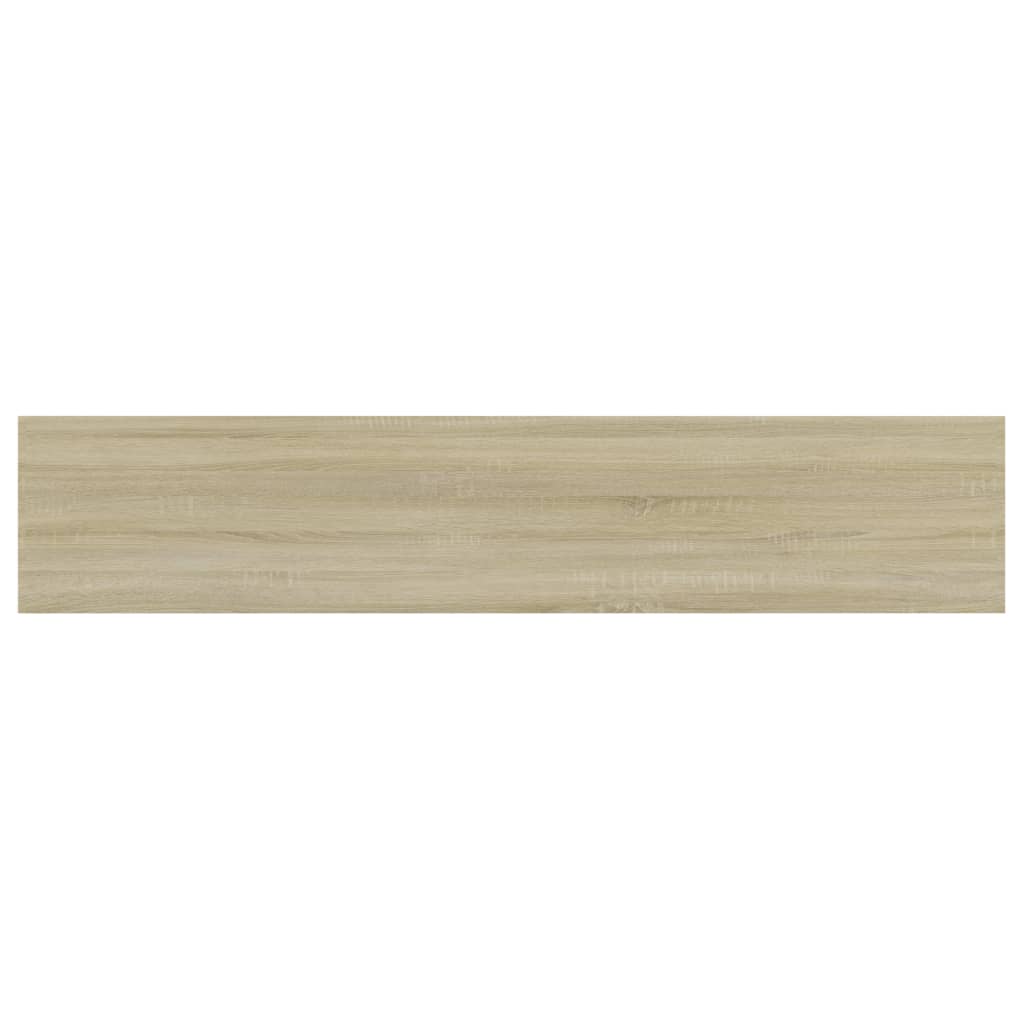 NNEVL Bookshelf Boards 8 pcs Sonoma Oak 100x20x1.5 cm Chipboard-2