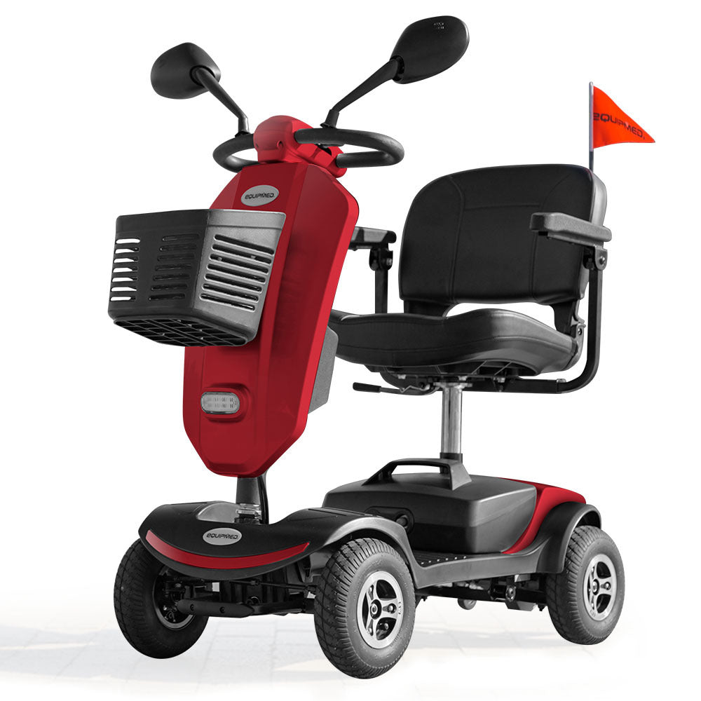 NNEMB Electric Mobility Scooter For Elderly Red-0